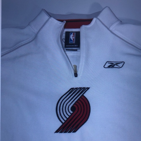 Reebok Men's Red and White Jersey - Picture 2 of 4